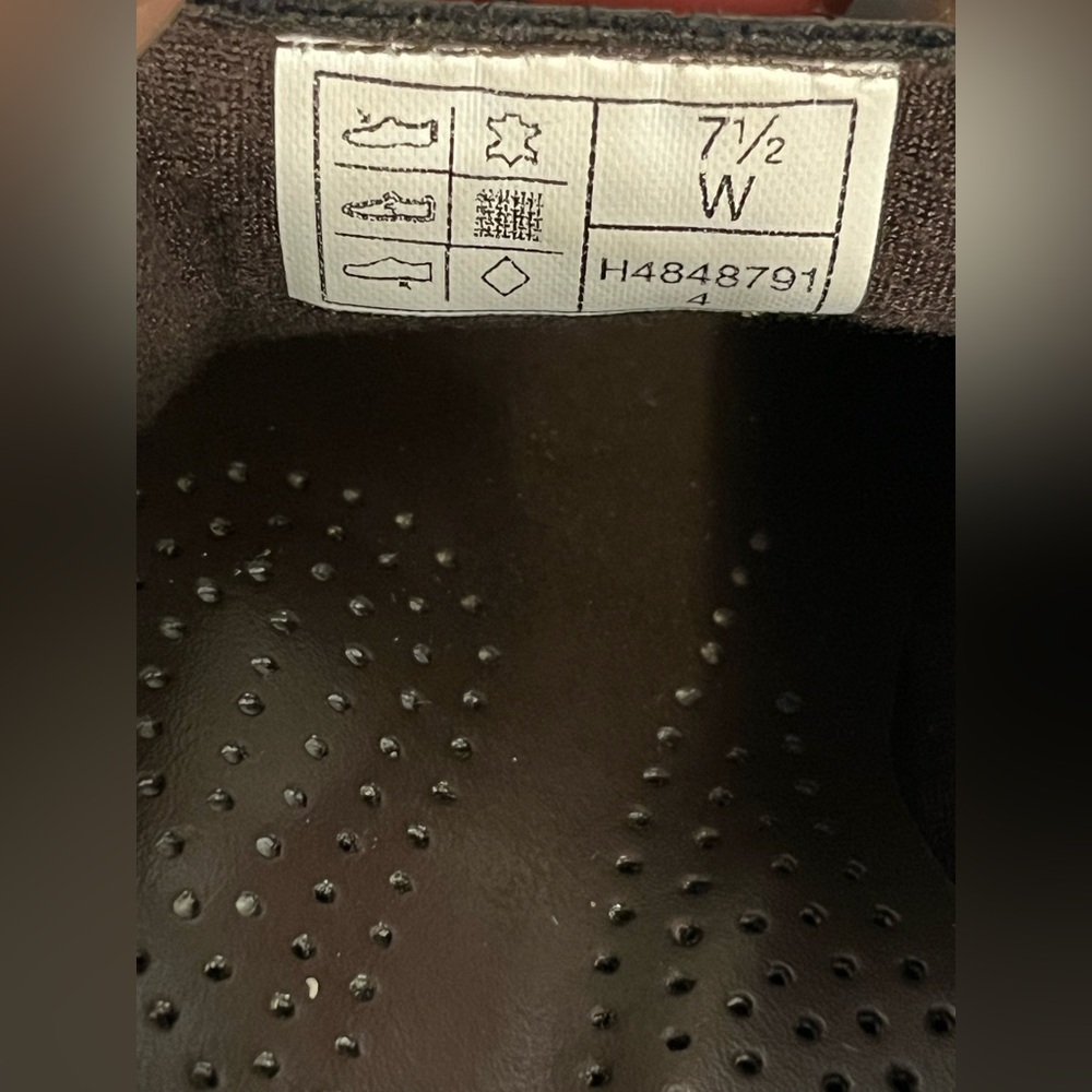 SAS Brown Crocodile Texture Loafers - Picture 12 of 12